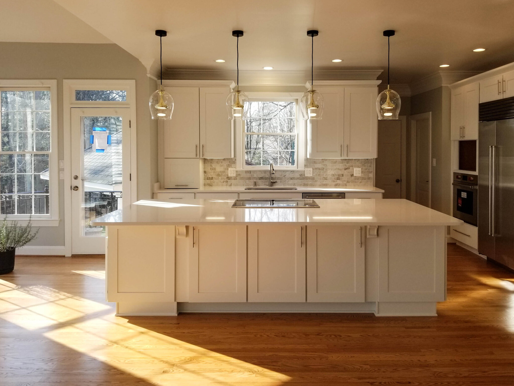 Traditional Transitional Kitchen Remodel in Fairfax, VA by Elite Contractors Services Inc project photo